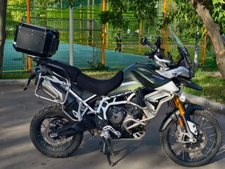 2023 Triumph Tiger 900, зелёный, 1400000 рублей, вид 2