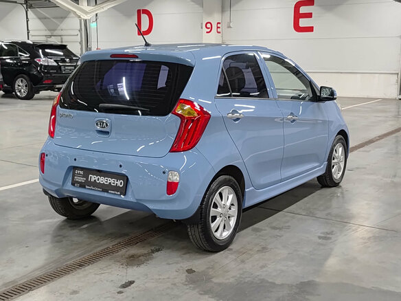 2011 Kia Picanto II, голубой - вид 4