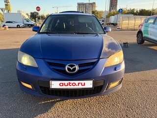 2008 Mazda 3 4-speed I (BK) Рестайлинг, синий, 590000 рублей, вид 1