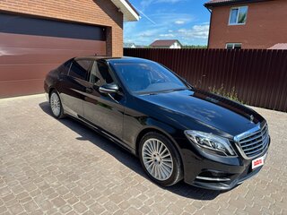 2014 Mercedes-Benz S-Класс 350 CDI BlueTEC Long 7G-TRONIC VI (W222, C217), чёрный, 3400000 рублей, вид 4