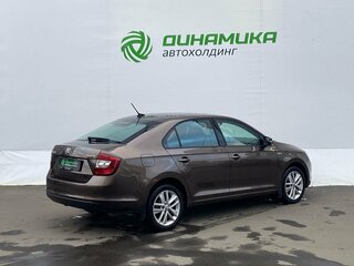 2019 Skoda Rapid I Рестайлинг, коричневый, 1350000 рублей, вид 5