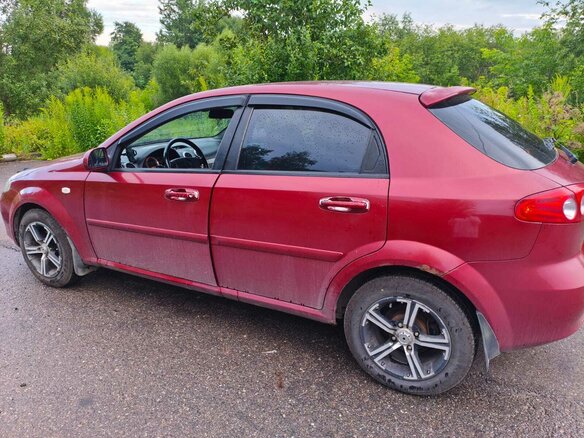 2008 Chevrolet Lacetti I, красный, 359000 рублей - вид 6