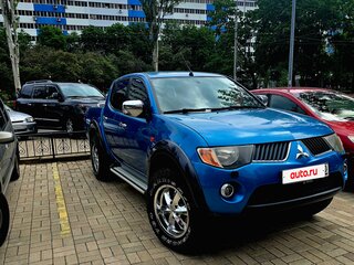 2008 Mitsubishi L200 IV, синий, 1500000 рублей, вид 5
