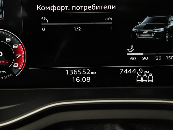2020 Audi A4 35 TFSI V (B9) Рестайлинг, белый, 2450000 рублей - вид 17