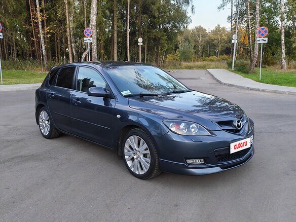 2008 Mazda 3 I (BK) Рестайлинг, серый, 780000 рублей - вид 7
