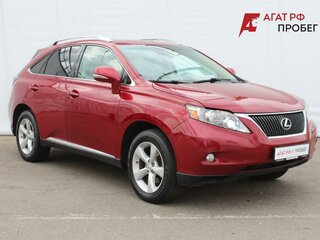 2009 Lexus RX 350 II Рестайлинг, красный, 1830000 рублей, вид 3
