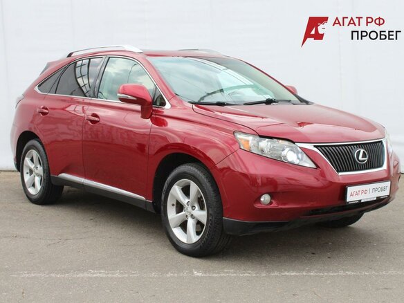 2009 Lexus RX 350 II Рестайлинг, красный - вид 2