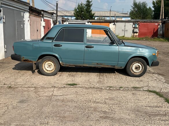 2005 Lada (ВАЗ) 2107, синий, 60000 рублей - вид 14