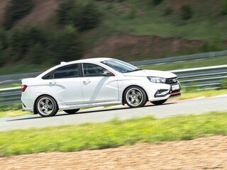 2019 Lada (ВАЗ) Vesta Sport I, белый, 1400000 рублей, вид 3