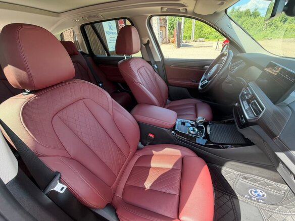 2021 BMW X3 30i xDrive III (G01) Рестайлинг, синий - вид 15