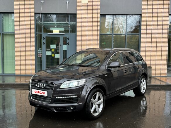2007 Audi Q7 I (4L), чёрный, 850000 рублей