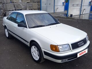 1991 Audi 100 IV (C4), белый, 555000 рублей, вид 3