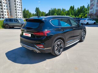 2020 Hyundai Santa Fe IV, чёрный, 3500000 рублей, вид 4