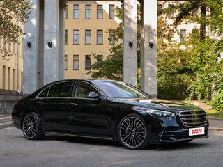 2020 Mercedes-Benz S-Класс 350 d Long 4MATIC VII (W223), чёрный, 8900000 рублей, вид 2