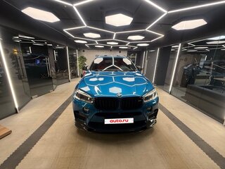 2017 BMW X6 M II (F86), голубой, 3950000 рублей, вид 3