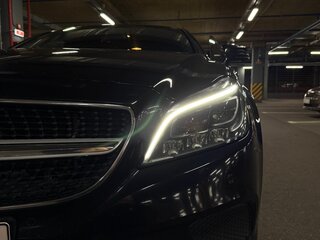 2014 Mercedes-Benz CLS 400 II (C218) Рестайлинг, чёрный, 3168000 рублей, вид 2