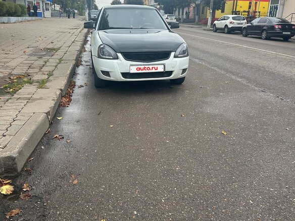 2008 Lada (ВАЗ) Priora I, белый, 395000 рублей - вид 1