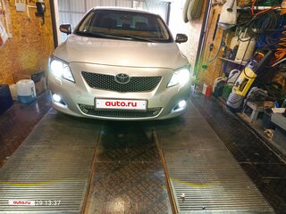 2007 Toyota Corolla X (E140, E150), серебристый, 850000 рублей, вид 2