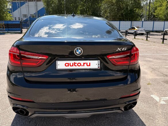 2016 BMW X6 30d II (F16), чёрный, 3600000 рублей - вид 10