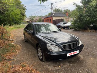 1999 Mercedes-Benz S-Класс 320 IV (W220), чёрный, 430000 рублей, вид 4