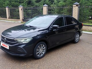 2020 Volkswagen Polo VI, чёрный, 1400000 рублей, вид 4