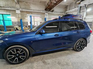 2019 BMW X7 30d I (G07), синий, 7800000 рублей, вид 4