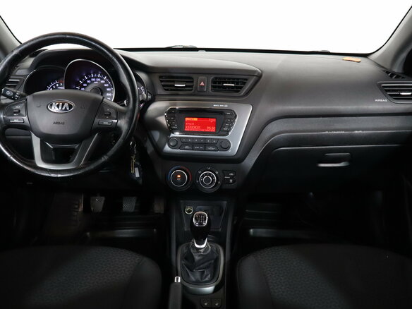 2014 Kia Rio 6-speed III, серый, 749000 рублей - вид 8