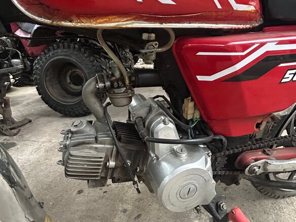 2012 Orion 125, красный, 45000 рублей - вид 5
