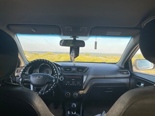 2012 Kia Rio III, бежевый, 680000 рублей, вид 5