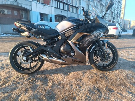 2017 Kawasaki Ninja 400, чёрный, 630000 рублей, вид 5