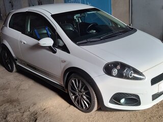 2007 Fiat Punto III Grande Punto, белый, 1200000 рублей, вид 3