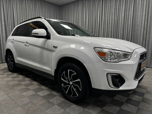 2014 Mitsubishi ASX I Рестайлинг, белый, 1139000 рублей - вид 1