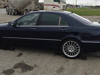 2005 Mercedes-Benz S-Класс 350 IV (W220) Рестайлинг, синий, 520000 рублей, вид 1