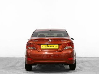 2011 Hyundai Solaris I, красный, 849000 рублей, вид 5