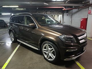 2015 Mercedes-Benz GL-Класс 400 II (X166), коричневый, 3750000 рублей, вид 1