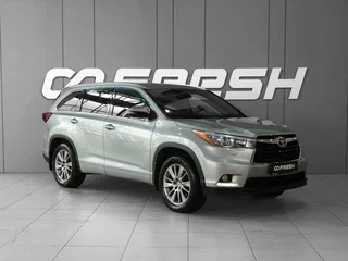 2014 Toyota Highlander III (XU50), серебристый, 2298000 рублей, вид 1