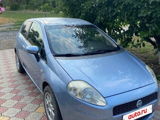 2006 Fiat Punto III Grande Punto, голубой, 350000 рублей, вид 2