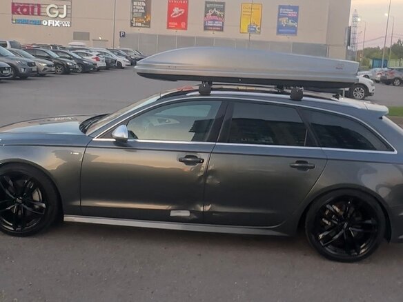 2017 Audi A6 IV (C7) Рестайлинг, серый, 2300000 рублей - вид 8
