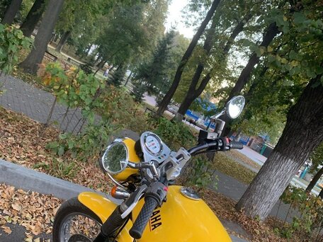 1996 Yamaha SRV250, жёлтый, 330000 рублей, вид 4