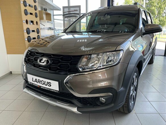 2026 Lada (ВАЗ) Largus Cross I Рестайлинг, коричневый - вид 7