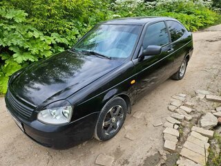 2010 Lada (ВАЗ) Priora I, чёрный, 240000 рублей, вид 2