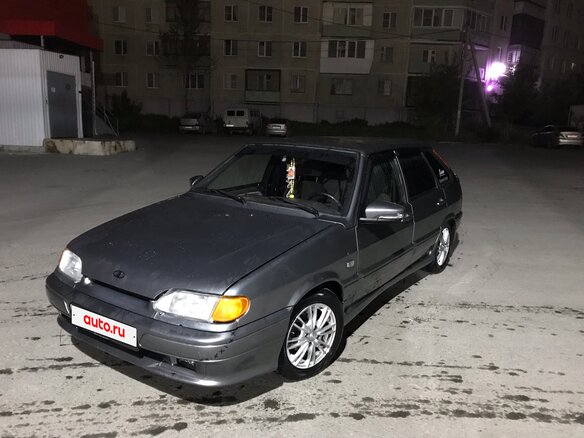2008 Lada (ВАЗ) 2114, серый, 135000 рублей