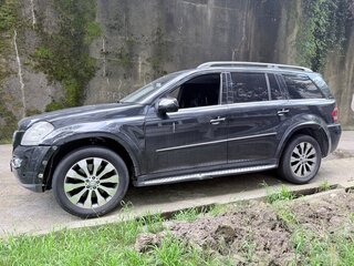 2009 Mercedes-Benz GL-Класс 500 I (X164) Рестайлинг, чёрный, 750000 рублей, вид 4