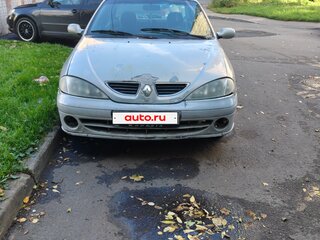 2002 Renault Megane I Рестайлинг, синий, 180000 рублей, вид 1