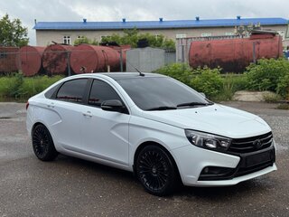 2019 Lada (ВАЗ) Vesta I, белый, 1050000 рублей, вид 2