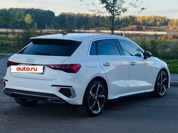 2022 Audi A3 35 TFSI IV (8Y), белый