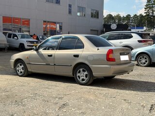 2010 Hyundai Accent ТагАЗ II, бежевый, 359000 рублей, вид 4