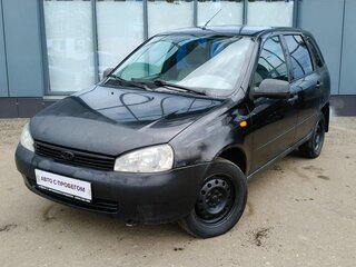 2012 Lada (ВАЗ) Kalina I, чёрный, 190000 рублей, вид 1