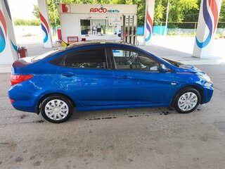 2011 Hyundai Solaris I, синий, 595000 рублей, вид 5