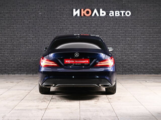2017 Mercedes-Benz CLA 200 I (C117, X117) Рестайлинг, синий, 1580000 рублей, вид 5